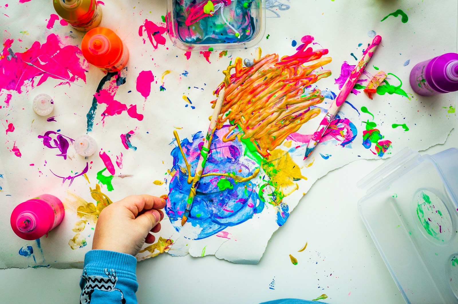 kinderen en knutselen, tips en ideeen