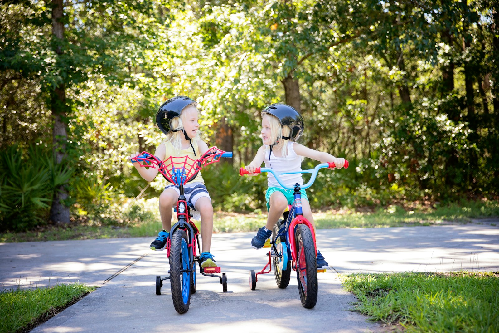 rennen, klimmen, fietsen, bewegen en kinderen