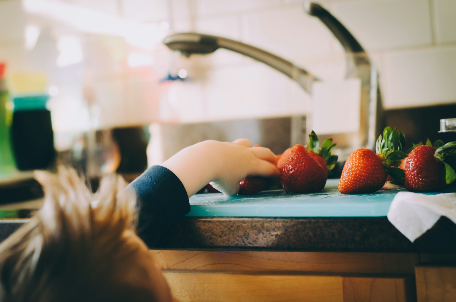 huishouden doen met kinderen in de buurt